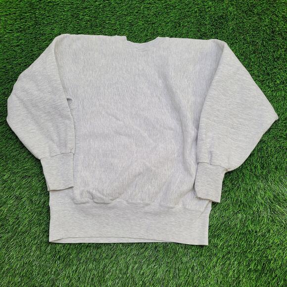 Vintage 90s Q-Sport Cropped Sweatshirt Large 22x24 USA - Picture 4 of 14
